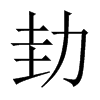 劸字五行属什么-劸字起名的寓意-劸字意思