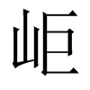 岠字五行属什么-岠字起名的寓意-岠字意思