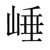 崜字五行属什么-崜字起名的寓意-崜字意思