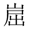 崫字五行属什么-崫字起名的寓意-崫字意思