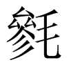 毿字五行属什么-毿字起名的寓意-毿字意思