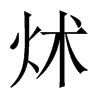 炢字五行属什么-炢字起名的寓意-炢字意思