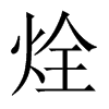 烇字五行属什么-烇字起名的寓意-烇字意思