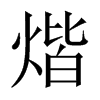 煯字五行属什么-煯字起名的寓意-煯字意思