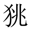 狣字五行属什么-狣字起名的寓意-狣字意思