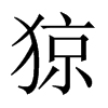 猄字五行属什么-猄字起名的寓意-猄字意思