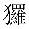 玀字五行属什么-玀字起名的寓意-玀字意思