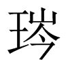 琌字五行属什么-琌字起名的寓意-琌字意思