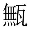 甒字五行属什么-甒字起名的寓意-甒字意思