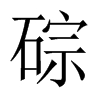 碂字五行属什么-碂字起名的寓意-碂字意思
