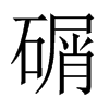 碿字五行属什么-碿字起名的寓意-碿字意思