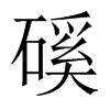 磎字五行属什么-磎字起名的寓意-磎字意思