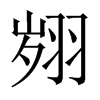 翙字五行属什么-翙字起名的寓意-翙字意思
