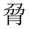 脋字五行属什么-脋字起名的寓意-脋字意思