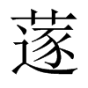 蓫字五行属什么-蓫字起名的寓意-蓫字意思
