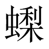 蟍字五行属什么-蟍字起名的寓意-蟍字意思