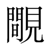 覸字五行属什么-覸字起名的寓意-覸字意思