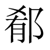郩字五行属什么-郩字起名的寓意-郩字意思