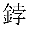 鋍字五行属什么-鋍字起名的寓意-鋍字意思