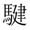 騝字五行属什么-騝字起名的寓意-騝字意思