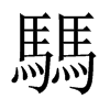 騳字五行属什么-騳字起名的寓意-騳字意思