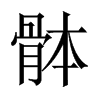 骵字五行属什么-骵字起名的寓意-骵字意思