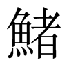 鯺字五行属什么-鯺字起名的寓意-鯺字意思