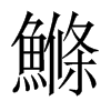 鰷字五行属什么-鰷字起名的寓意-鰷字意思