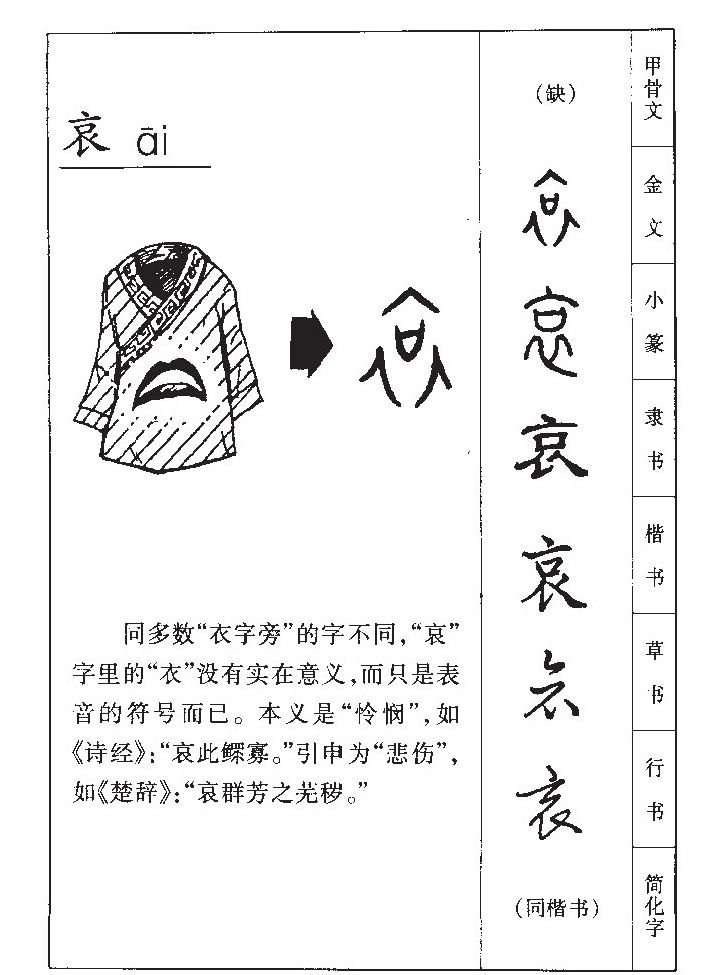 哀字五行属什么-哀字起名的寓意-哀字意思