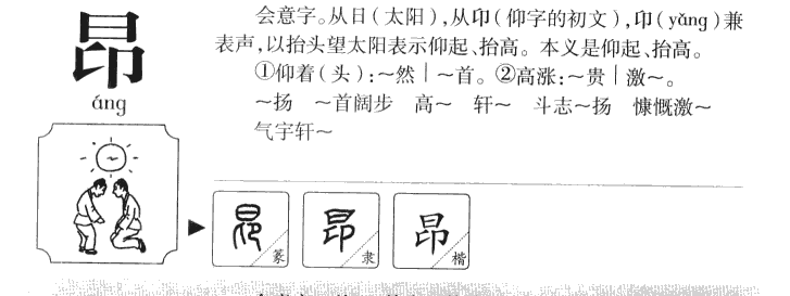 昂字五行属什么-昂字起名的寓意-昂字意思