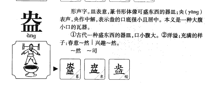 盎字五行属什么-盎字起名的寓意-盎字意思