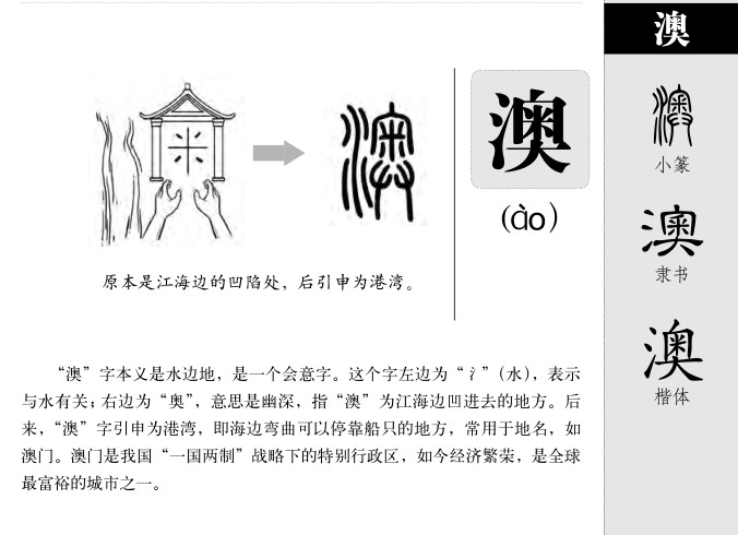 澳字五行属什么-澳字起名的寓意-澳字意思