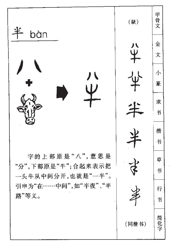 半字五行属什么-半字起名的寓意-半字意思