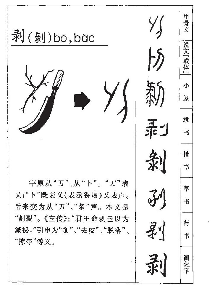剥字五行属什么-剥字起名的寓意-剥字意思