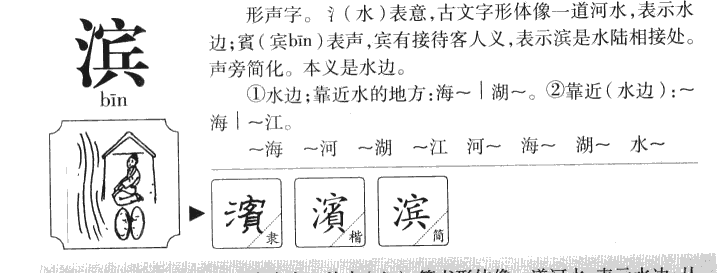 滨字五行属什么-滨字起名的寓意-滨字意思