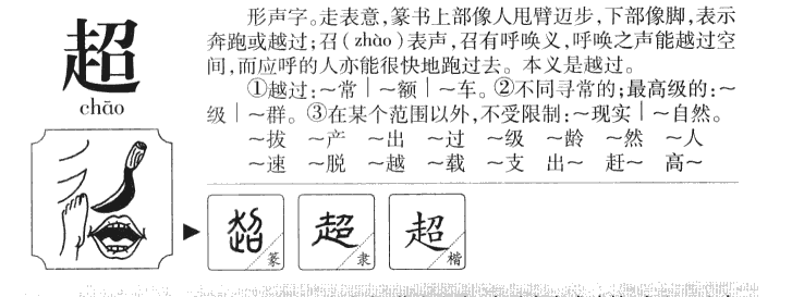 超字五行属什么-超字起名的寓意-超字意思