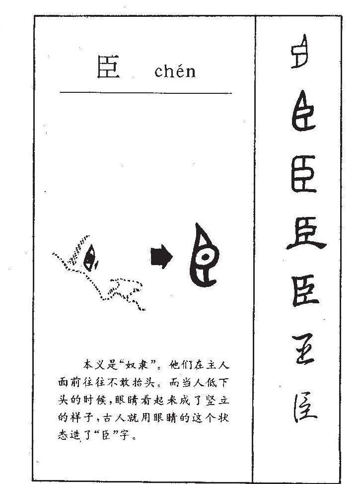 臣字五行属什么-臣字起名的寓意-臣字意思
