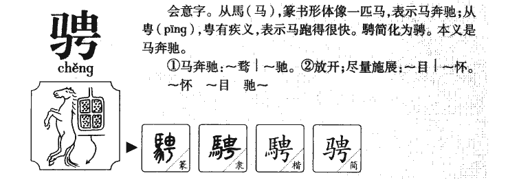 骋字五行属什么-骋字起名的寓意-骋字意思