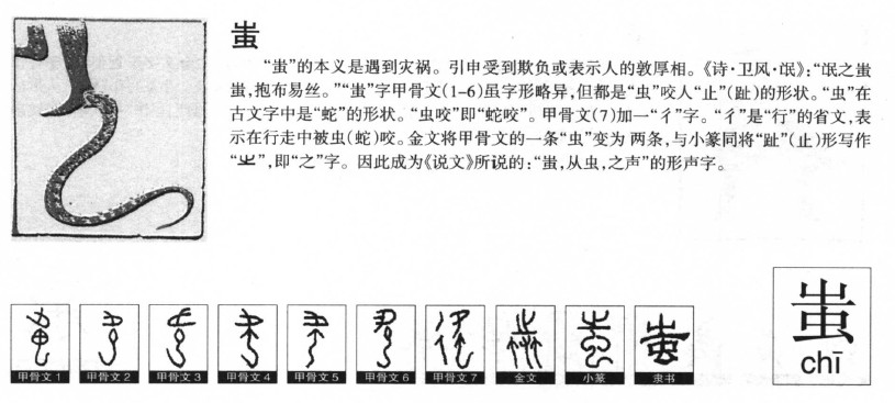 蚩字五行属什么-蚩字起名的寓意-蚩字意思