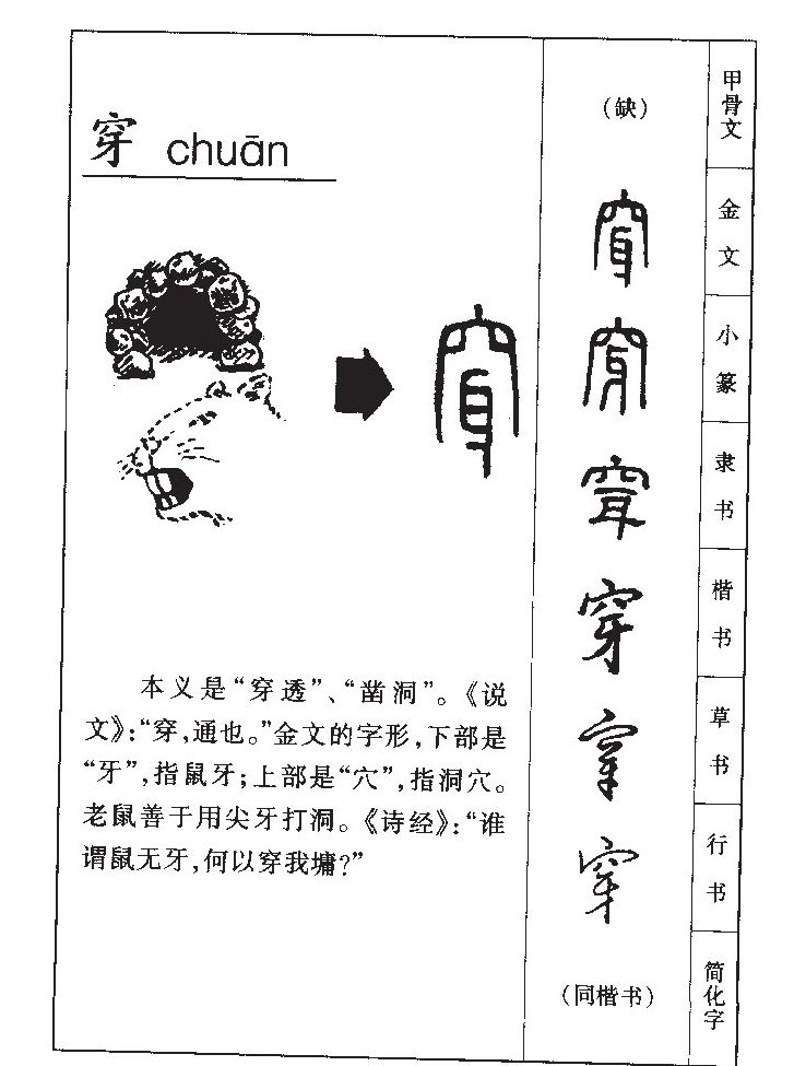 穿字五行属什么-穿字起名的寓意-穿字意思