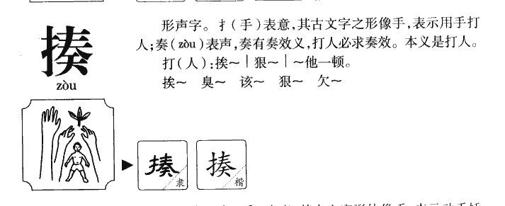 揍字五行属什么-揍字起名的寓意-揍字意思