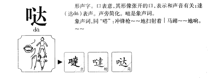 哒字五行属什么-哒字起名的寓意-哒字意思