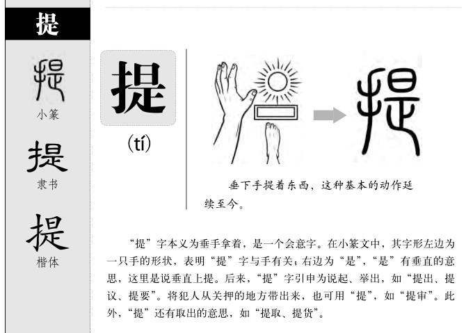 提字五行属什么-提字起名的寓意-提字意思