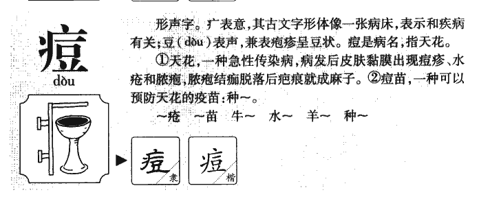 痘字五行属什么-痘字起名的寓意-痘字意思