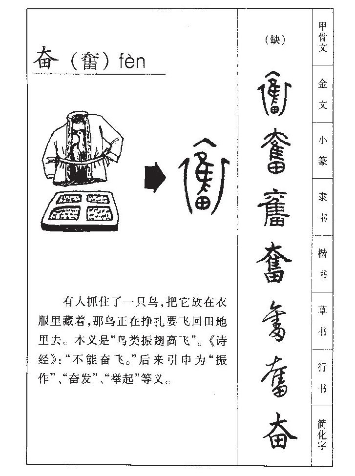 奋字五行属什么-奋字起名的寓意-奋字意思