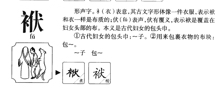 袱字五行属什么-袱字起名的寓意-袱字意思