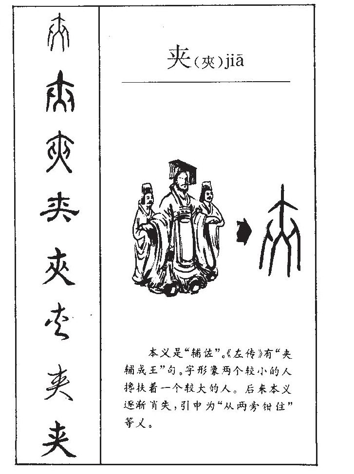 夹字五行属什么-夹字起名的寓意-夹字意思