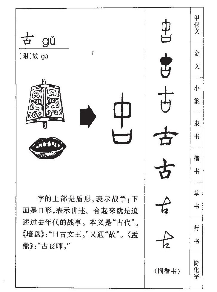 古字五行属什么-古字起名的寓意-古字意思