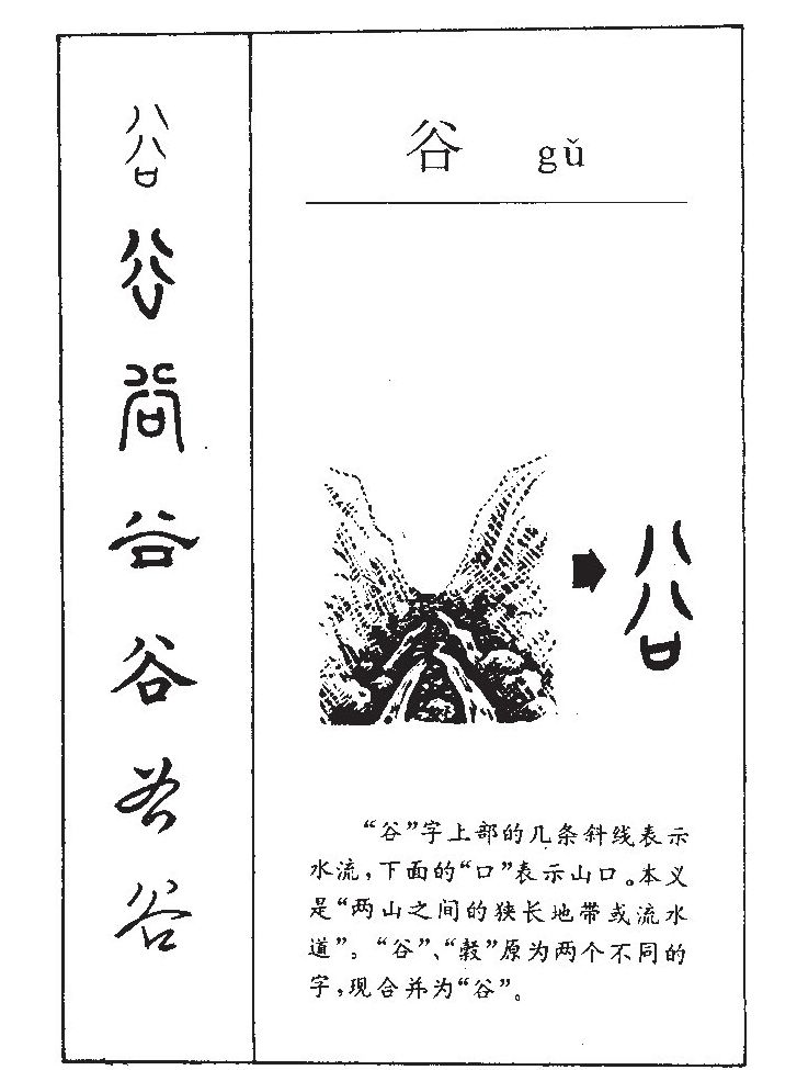谷字五行属什么-谷字起名的寓意-谷字意思