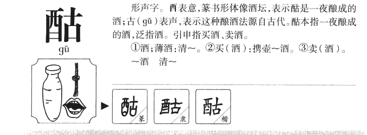 酤字五行属什么-酤字起名的寓意-酤字意思